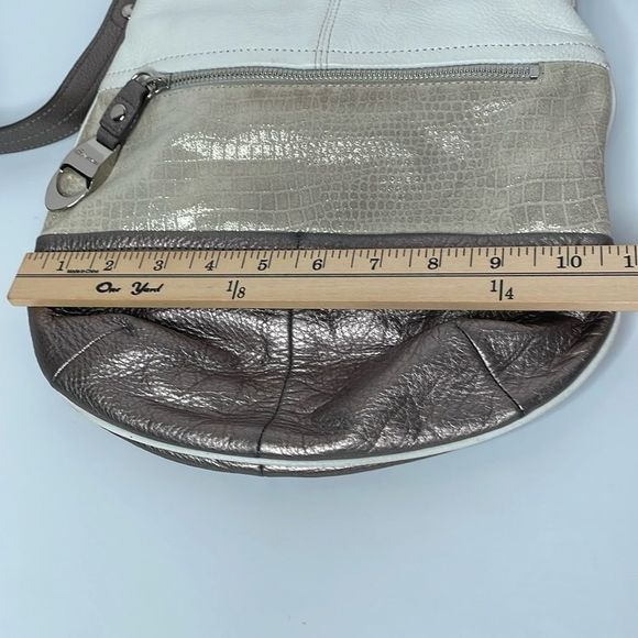 B Makowsky Bag Crossbody|Shoulder Bag Leather Slim Profile Crossbody Bag - Picture 15 of 15